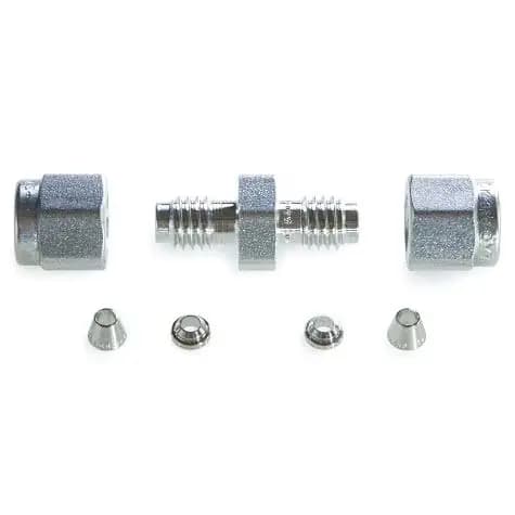 Racor Swagelok, unión de 1/16", acero inoxidable, cada uno